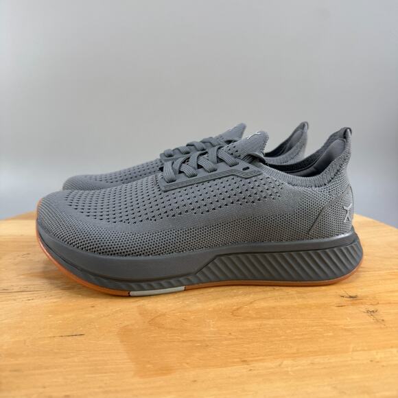 Flux Adapt Runner Women's Size 6.5 Grey Gum Running Barefoot Knit Shoes NEW - Picture 3 of 9